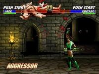 une photo d'Ã©cran de Mortal Kombat Trilogy sur Sega Saturn